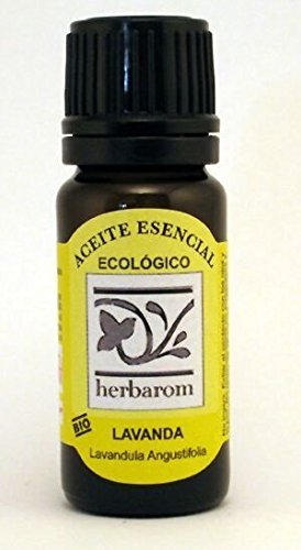 HERBAROM Aceite Esencial Bio de Lavanda | Aceite Esencial Puro de Lavanda, Efecto Calmane, Antiestrés y Antiinflamatorio, Regenerador de Las Células, 10 ml