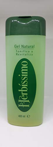 HERBISSIMO GEL NATURAL TONIFICA Y REVITALIZA 400 ml