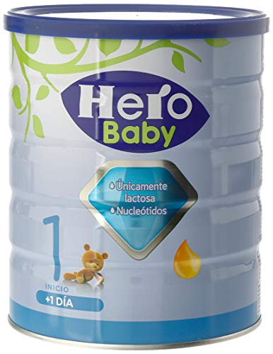 Hero Baby 1 - Leche de Inicio en Polvo para Bebés hasta los 6 Meses - 800g