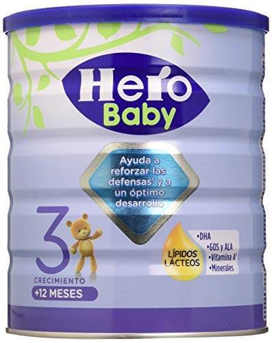 Hero Baby Leche Nutrasense 3, desde 12 Meses - 800 g