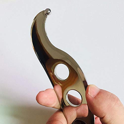 Herramienta Profesional De Masaje De Acero Inoxidable Gua Sha,Para La Fisioterapia Del Tejido Blando Del Cuerpo Y Promover La Circulación De La Sangre Movilización Del Tejido Blando Y Reducir El Dolor