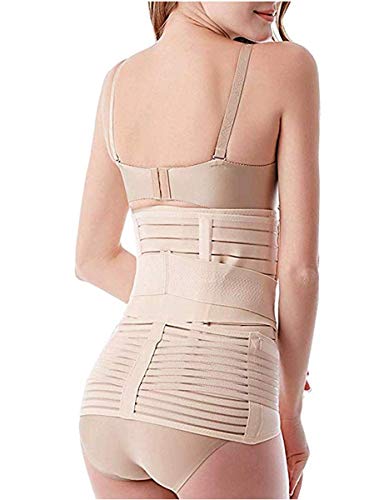 Hertsen 3 en 1 soporte posparto – Recovery Belly Wrap faja soporte banda cinturón cuerpo Shaper