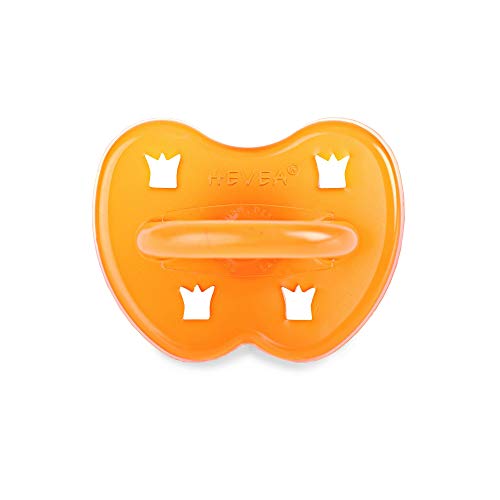 Hevea HE144200 - Chupete redondo Crown, 0-3 meses