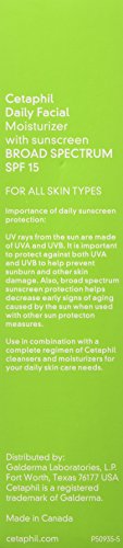 Hidratante facial diario de Cetaphil, de 118 ml