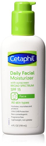 Hidratante facial diario de Cetaphil, de 118 ml