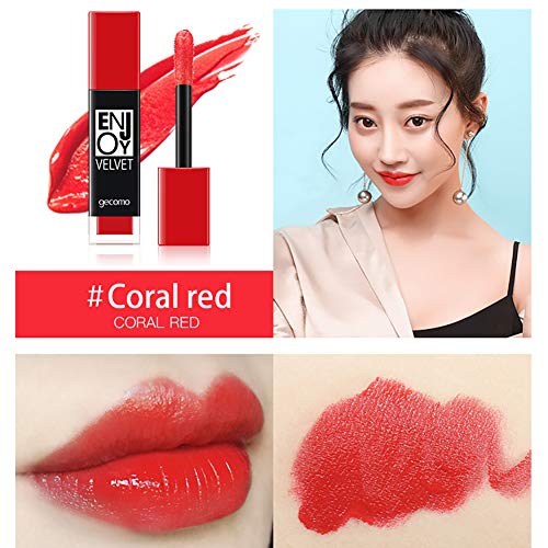 Hilai 5 Unids/pack Suave Brillo de Labios Set Caja de Regalo 5 colores Barra de Labios Mate/Superstay Matte Pintalabios Maquillaje de Belleza Brillo Labial