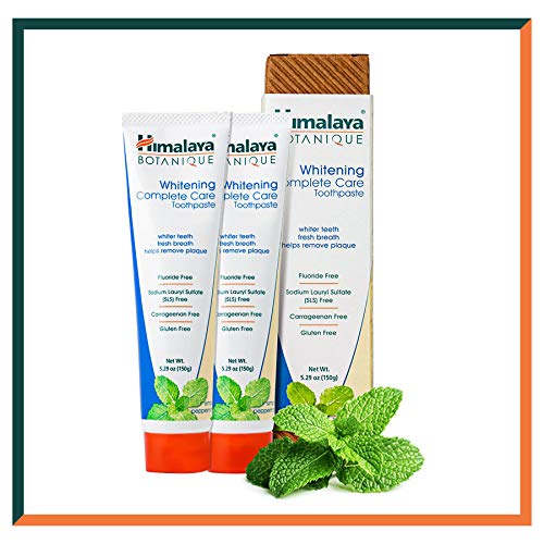 Himalaya Botanique Whitening Toothpastes (Simply Peppermint, 2-Pack)