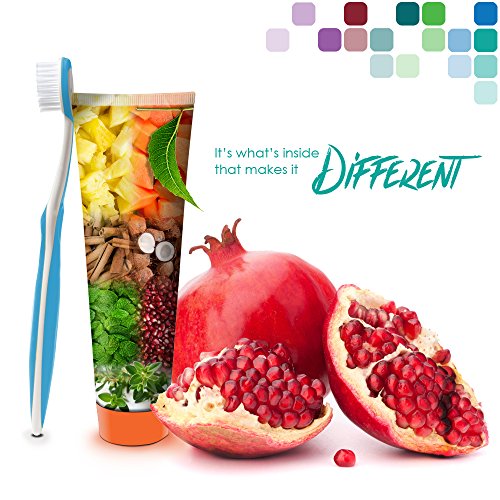 Himalaya Complete Care Toothpaste Variety Pack, Mint, Cinnamon, Peppermint and Spearmint, Natural, Fluoride-Free, SLS Free, Carrageenan-Free & Gluten-Free, 5.29 oz (150 g) Each, 4 Pack