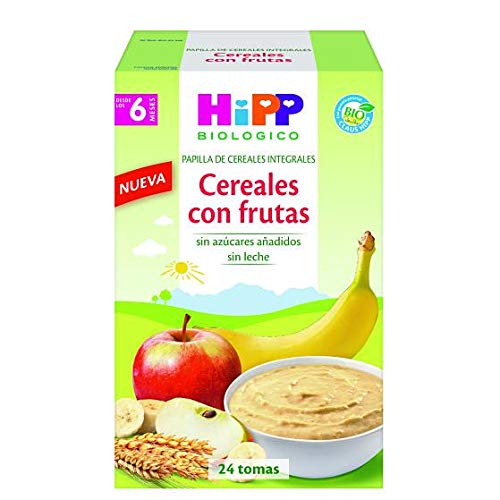 HIPP Cereales con Frutas 600GR, Negro, Estándar