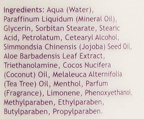 Hive Options - Loción postdepilación con aceite de árbol de té, efecto frío y propiedades antisépticas (400 ml)