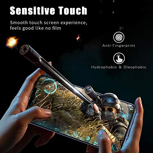 HJX Protector de Pantalla para Umidigi S5 Pro [2-Pack], Vidrio Templado de 9H Dureza, 2.5D Alta Definicion Sin Burbujas, Alta Sensibilidad, Umidigi S5 Pro Protector de Pantalla