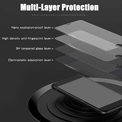 HJX Protector de Pantalla para Umidigi S5 Pro [2-Pack], Vidrio Templado de 9H Dureza, 2.5D Alta Definicion Sin Burbujas, Alta Sensibilidad, Umidigi S5 Pro Protector de Pantalla