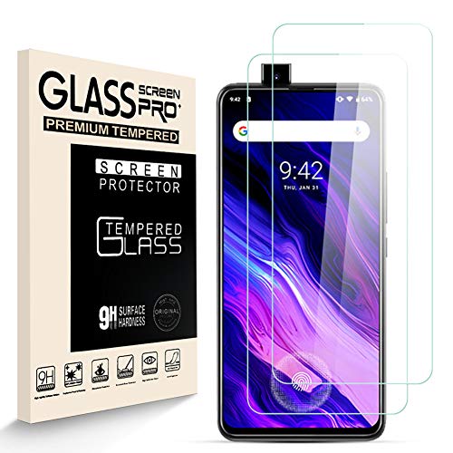 HJX Protector de Pantalla para Umidigi S5 Pro [2-Pack], Vidrio Templado de 9H Dureza, 2.5D Alta Definicion Sin Burbujas, Alta Sensibilidad, Umidigi S5 Pro Protector de Pantalla