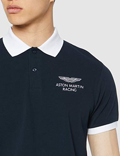 HKT by Hackett Amr Hkt Ucllr Polo, Azul (Navy 595), X-Large para Hombre