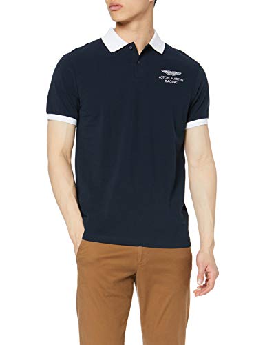 HKT by Hackett Amr Hkt Ucllr Polo, Azul (Navy 595), X-Large para Hombre
