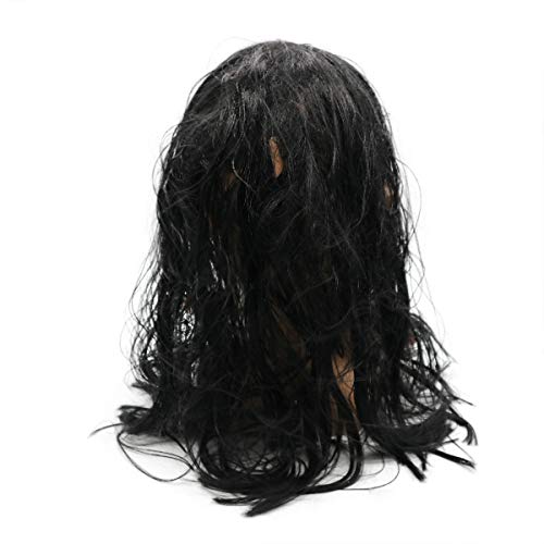 HOCOL Máscara de Halloween, Peluca Máscara Fantasma Femenina Máscara sangrienta de Cara Rota, para Disfraces Novedades de Fiesta Mascarada Accesorios de Halloween Cosplay-UNA