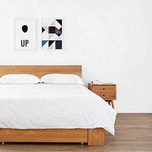 Hode Vinilo Autoadhesivo Mate para Muebles de Cocina, Dormitorio, 3 m, Vinilo, Blanco, Papel Pintado Pared Adhesivo para Pared,Puerta,Muebles