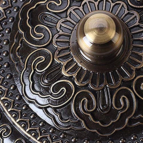 Hogar Ceniceros para Puros Antiguo creativo de cobre puro de Cenicero, Encuadre de cobre talla, Hotel Home Casa, Oficina joyería Decoración, Hogar Incienso Crafts Decoración para decoración en el hoga