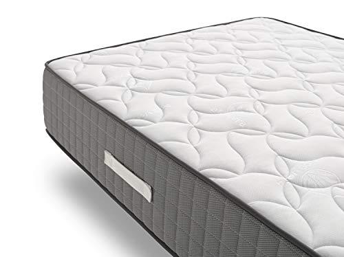 HOGAR24 Bio Natur Fresh 30, Colchón Viscoelástico Alta Gama Termorregulador Reversible Invierno/Verano, 90x200cm