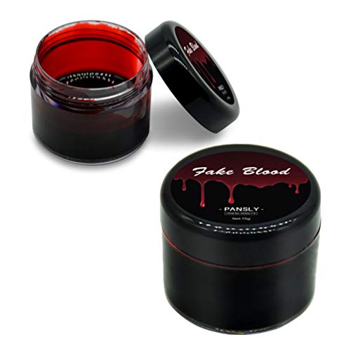Holibanna Halloween Plasma de Sangre Gel de Sangre Comestible Pintura Corporal Halloween Horror Rojo