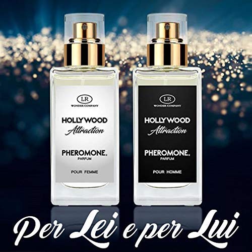 Hollywood Attraction Homme Mini, perfume con feromonas para hombre, para atraer y seducir (30 ml) - LR Wonder Company …
