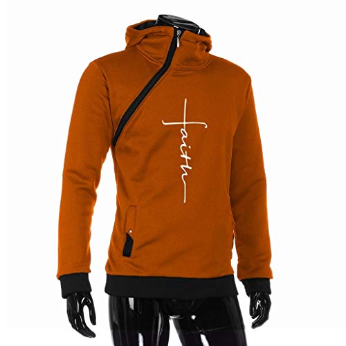Hombres Sudadera con Capucha Casual Tops Sudaderas con Cremallera Deporte Blusa Manga Larga Hoodie Casual Jerséis Outwear Blusa chándales riou