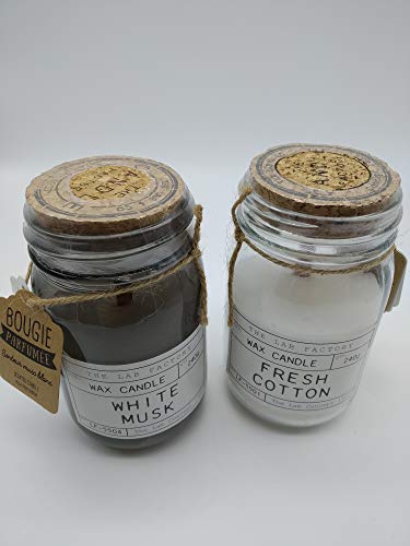 Home Deco Factory Vela aromática perfumada, esencias exclusivas, Aromas únicos, fragancias relajantes. 240g. (Cachemira)