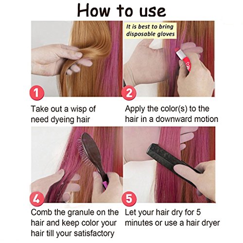 HONGCI 12 Plumas de Colores Brillo Temporal de Plumas de Tiza para el Cabello+3 Tatuaje Temporal metálico,para Disfraces,Rendimiento,Halloween, Cosplay DIY,Regalos de Fiesta de cumpleaños