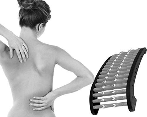 HongLianRiven Pilates Spine Masaje de Yoga de Cama apoya la Columna Lumbar de la vértebra Cervical de tracción arqueada, estrías Corrección Lumbar 1-15