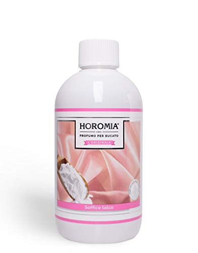 Horomia - Talco con esencia para perfumar la colada, hidrosoluble