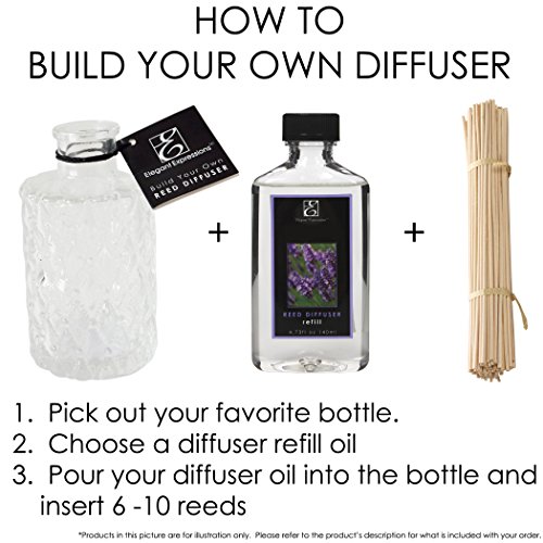 Hosley - Varillas para difusores botánicos de 1", color verde y marrón Ideal para bodas, inauguración de la casa, oficina en casa, meditación, ajustes Reiki O7.