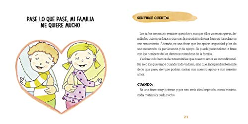¡Hoy voy a tener un buen día!: Doce frases positivas para niños (Emociones, valores y hábitos)