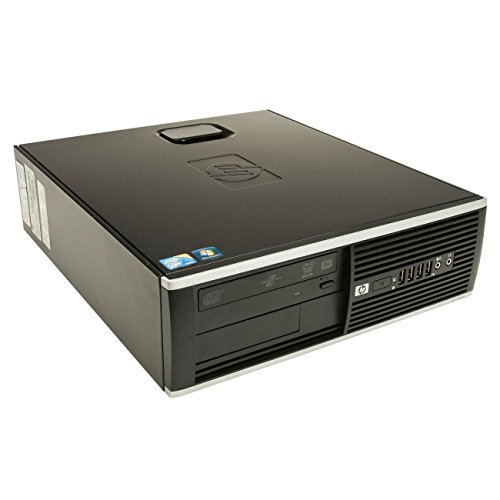 HP Elite 8200 Sff - Ordenador de mesa (Intel Core I5-2400 Quad Core, 8GB RAM,HDD de 250 GB DVD, COA WINDOWS 7 PRO Original) Negro