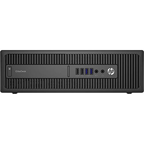 HP EliteDesk 800 G1 - Ordenador de sobremesa (Intel Core i5-4570, 16GB de RAM, Disco HDD de 500GB, Lector DVD, Windows 10 Pro ES 64) - Negro (Reacondicionado)
