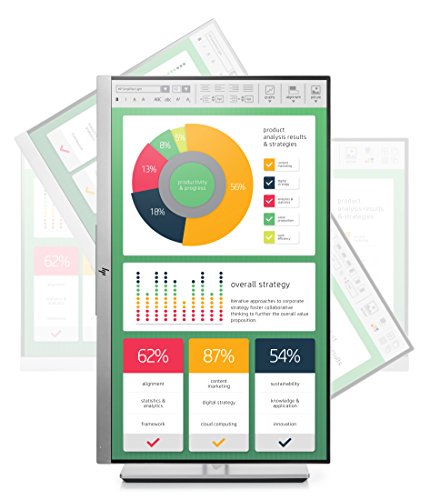 HP EliteDisplay E223 - Monitor de 21.5 pulgadas ajustable en altura (FHD antireflejo, 1920 x 1080 a 60 Hz, IPS LED, 250cd/m, 5ms, 16:9, 1 x VGA, 1 x HDMI 1.4, 1 x DisplayPort 1.2, 2 x USB 3.0)