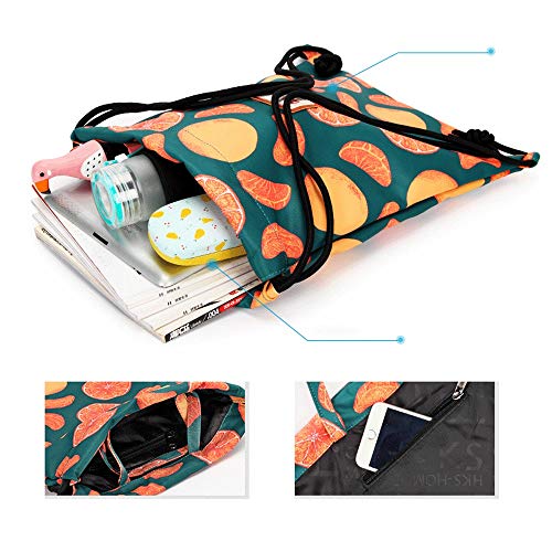 HTMAL Mochila con cordón Versión femenina coreana de The Wild Mochila pequeña Bolsa de estudiante masculino Bolso Viga Bolsillo Bolsa de viaje de ocio Material de poliéster Correa ajustable