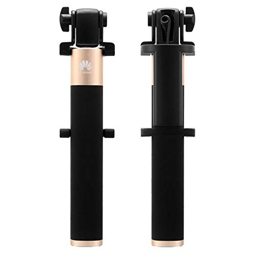 Huawei AF11, Palo selfie, Extensible, de aluminio, color Negro/Dorado