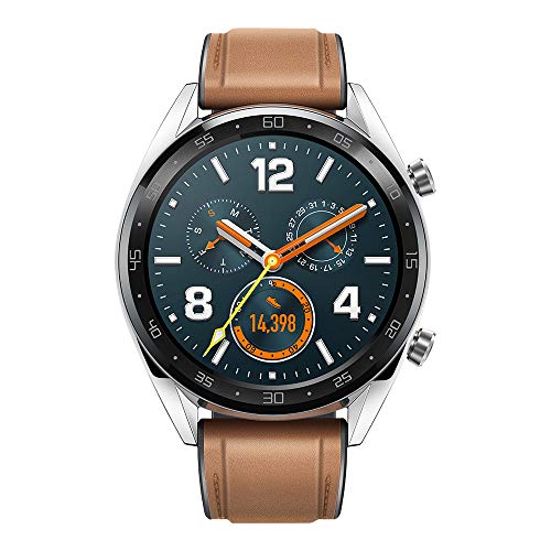 Huawei Watch GT Fashion - Reloj (TruSleep, GPS, monitoreo del ritmo cardiaco), Marrón