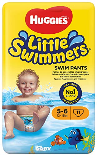 Huggies Little Swimmers desechables pañales de nadar, tamaño 5 – 33 pantalones