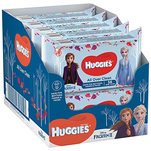 Huggies - Toallitas Húmedas Edición Especial Disney Dibjos Surtidos, 10 unidades x 56 toallitas, el empaque puede variar