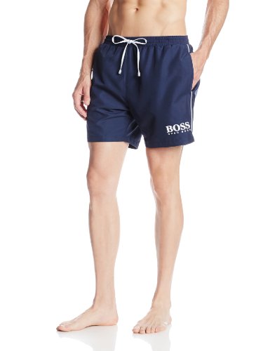 Hugo Boss-hombre-SLIPS STARFISH baño, color azul marino, Azul, Small