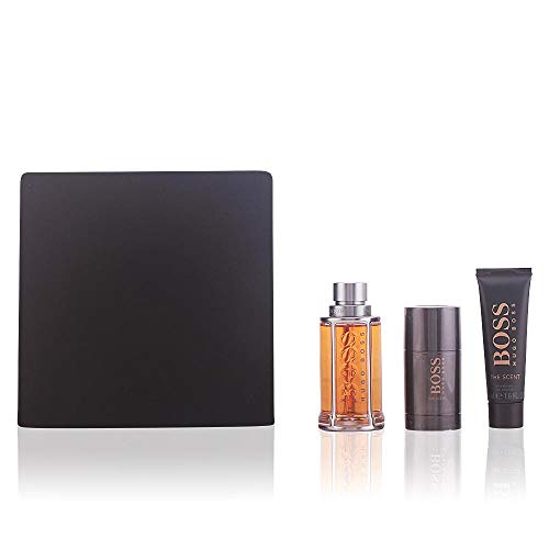 Hugo Boss The Scent Coffret - Eau de Toilette 100ml, Gel de ducha 50ml, Desodorante en barra 75ml