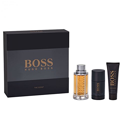 Hugo Boss The Scent Coffret - Eau de Toilette 100ml, Gel de ducha 50ml, Desodorante en barra 75ml