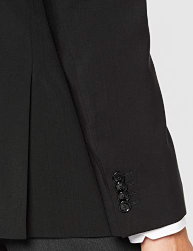 HUGO Henry181s Chaqueta de Traje, Negro (Black 001), 98 para Hombre