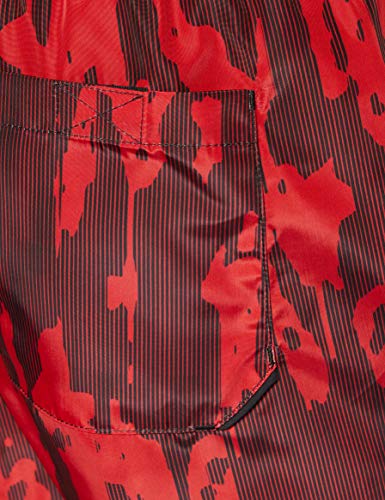 HUGO Palawan Pantalones Cortos, Rojo (Open Red 640), Large para Hombre