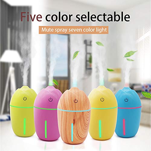 Humidificador Ultrasónico,JiaMeng Humectador ultrasónico del Aromatherapy del Aroma del difusor LED del Aceite Esencial del Aroma del Aire - JMJS015