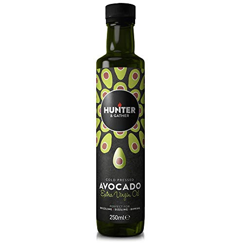 Hunter & Gather Puro, Virgen, Prensado En Frío Aceite de Aguacate 250ml
