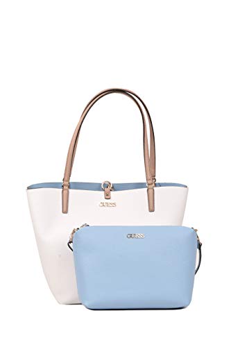 HWVG7455230 White/Sky Guess GUESS HANDBAG MAIN Borsa Donna