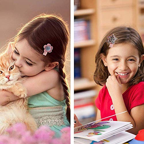 HY-WWK Accesorios para el Cabello, Lindo, Lazos para el Cabello, Pinzas para la Cabeza, Juego de Pasadores, Accesorios para la Cabeza, Herramientas de Peinado para Niñas, Bebés, Niños, Cumpleaños, Re
