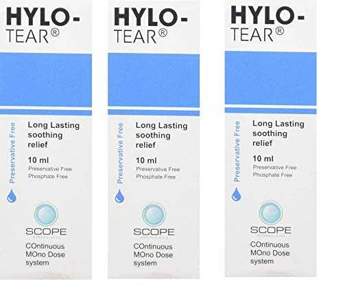 Hylo-desgarro Duradero Gotas Para Ojos x 3 paquede TRIPLE